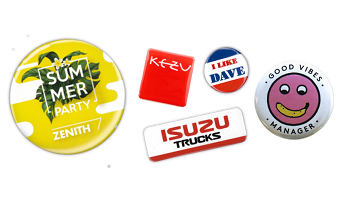 button badges